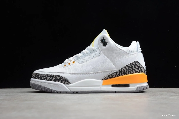 Kicked Out Shoe Store CK9246-108 AIR JORDAN (W) ORANGE 3 LASER RETRO 0723